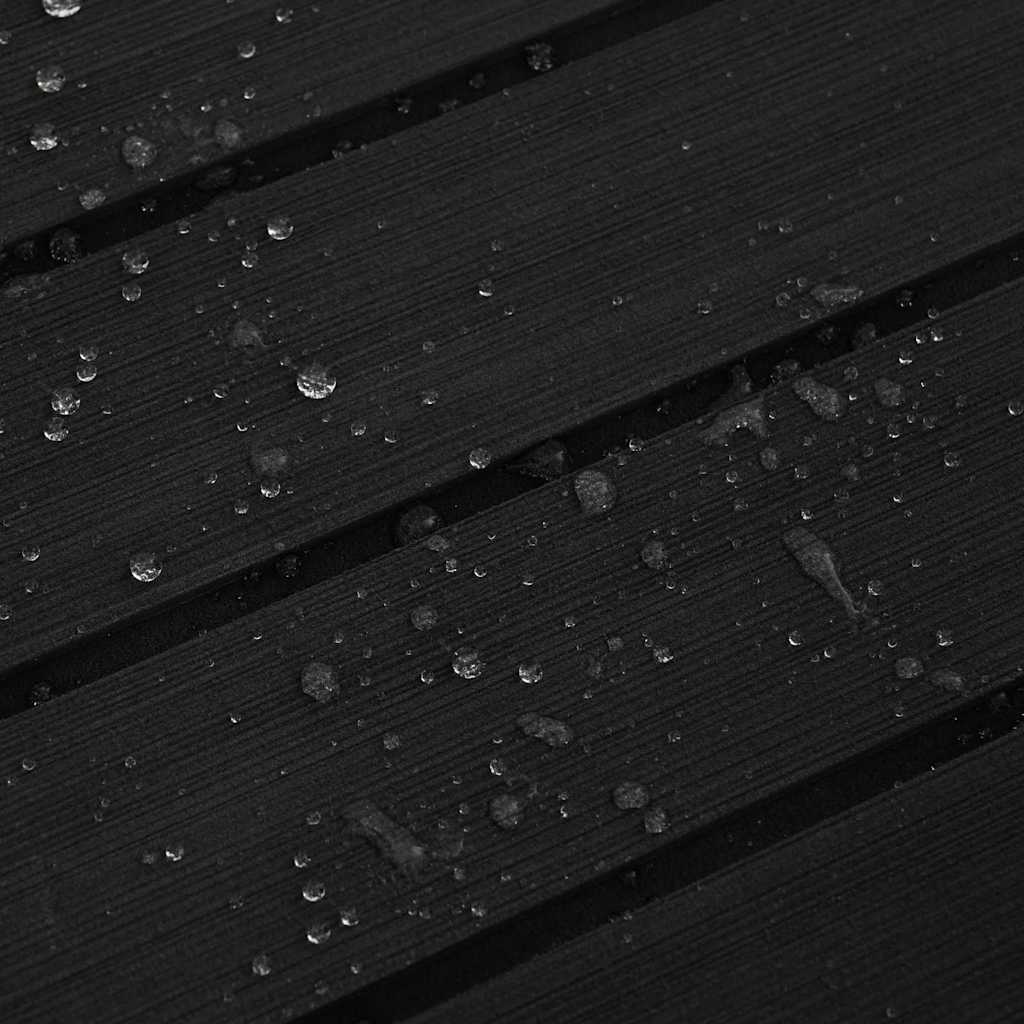 Bådmåtte Brun med sorte striber 240 x 90 x 0,5 cm EVA skum