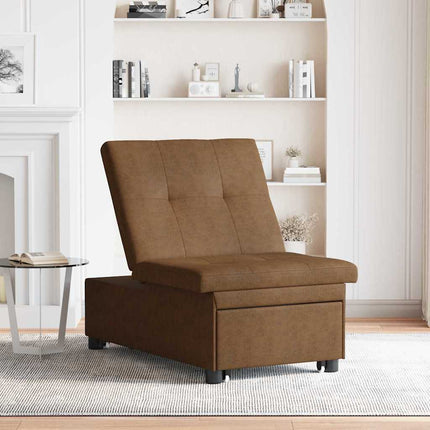Sovesofa Brun 194 x 67 x 82 cm Huahua Stof