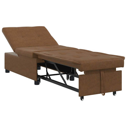 Sovesofa Brun 194 x 67 x 82 cm Huahua Stof