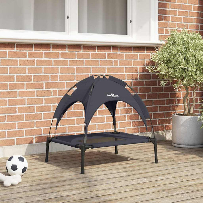 Hundeseng Sort 62 x 48 x 61 cm Stål