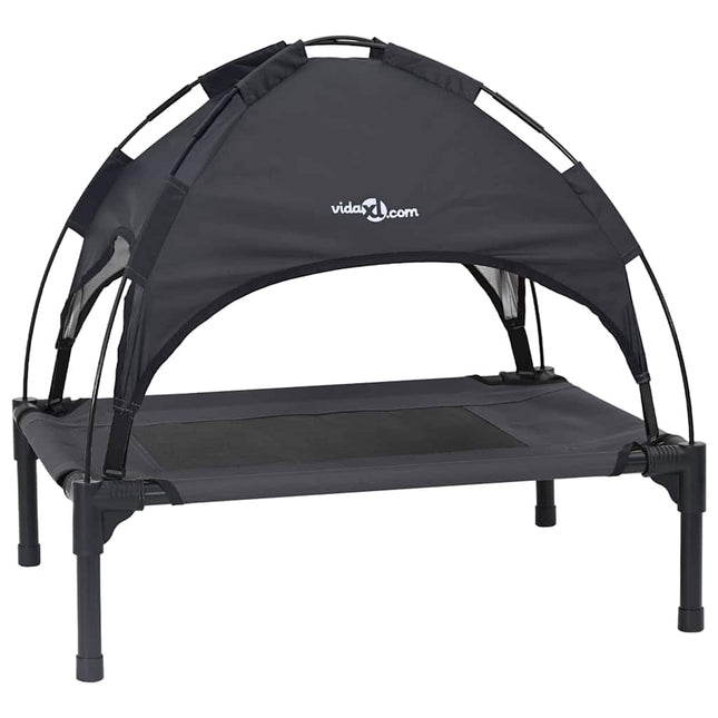 Hundeseng Sort 62 x 48 x 61 cm Stål