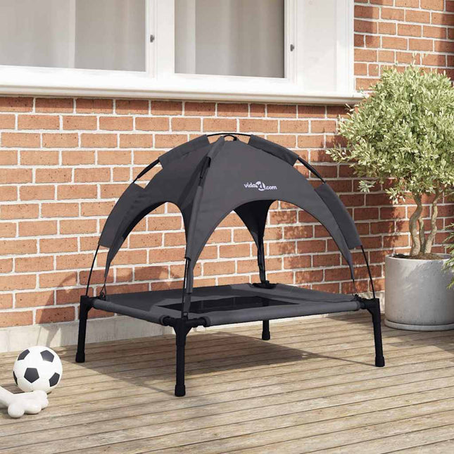 Hundeseng Sort 76 x 62 x 70,5 cm Stål