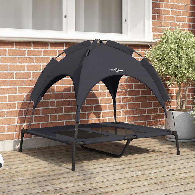 Hundeseng Sort 92 x 77 x 82,5 cm Stål