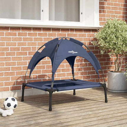 Hundeseng Mørkeblå 76 x 62 x 70,5 cm Stål