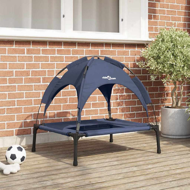 Hundeseng Mørkeblå 76 x 62 x 70,5 cm Stål