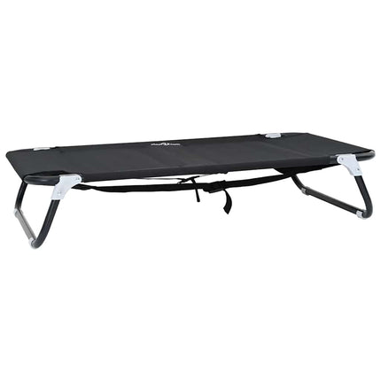 Hundeseng Sort 90 x 55 x 18 cm Stål