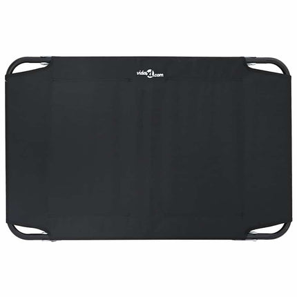 Hundeseng Sort 90 x 55 x 18 cm Stål