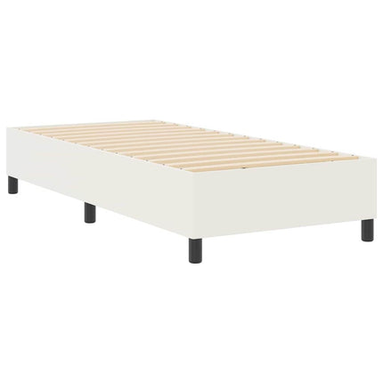 Platform sengestel Creme 80 x 200 cm Velourstof