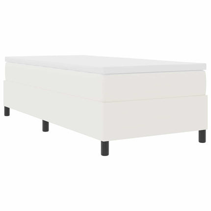 Platform sengestel Creme 100 x 200 cm Velourstof