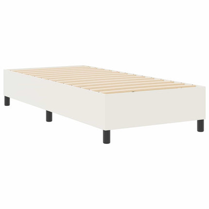 Platform sengestel Creme 100 x 200 cm Velourstof