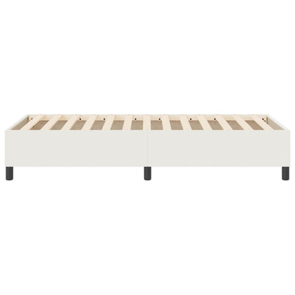 Platform sengestel Creme 100 x 200 cm Velourstof