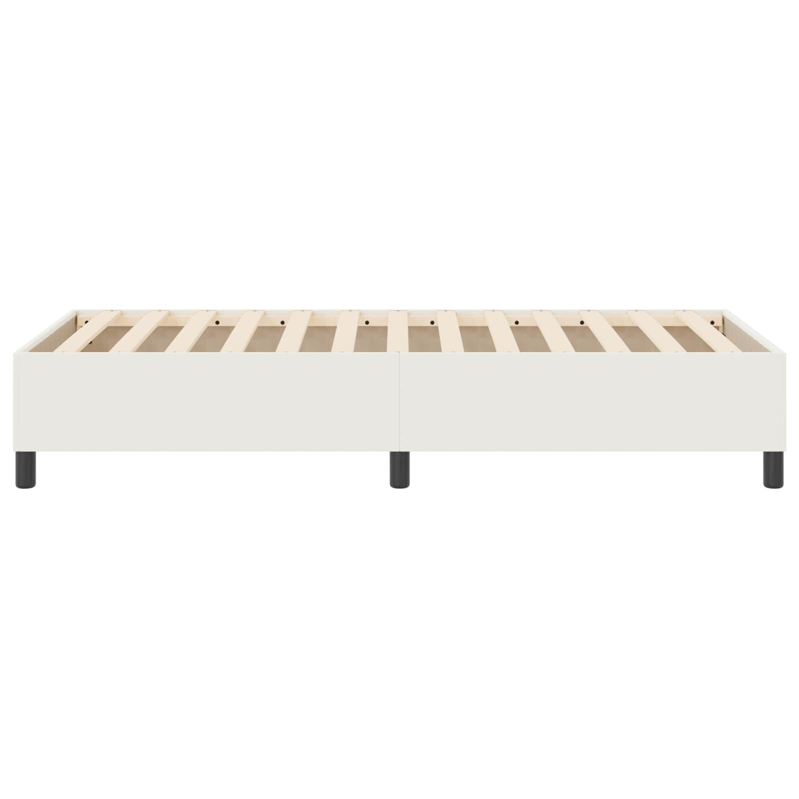 Platform sengestel Creme 100 x 200 cm Velourstof