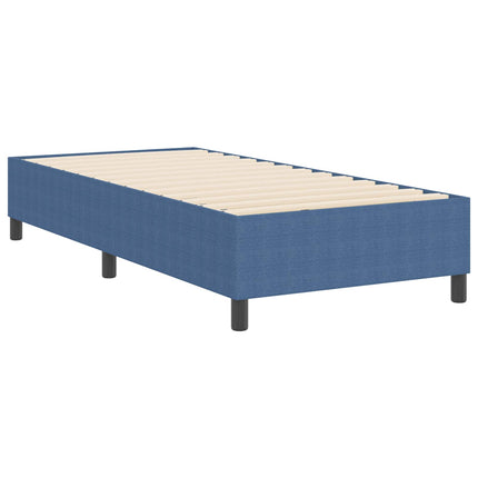 Platform sengestel Blå 100 x 200 cm Velourstof