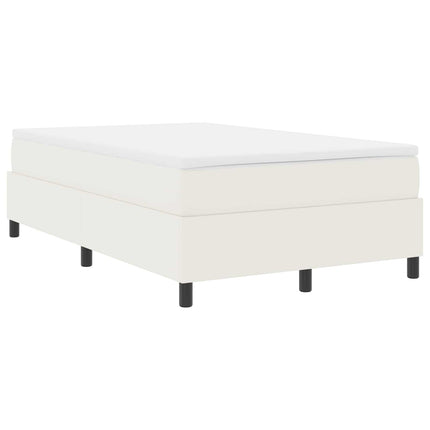 Platform sengestel Creme 120 x 200 cm Velourstof