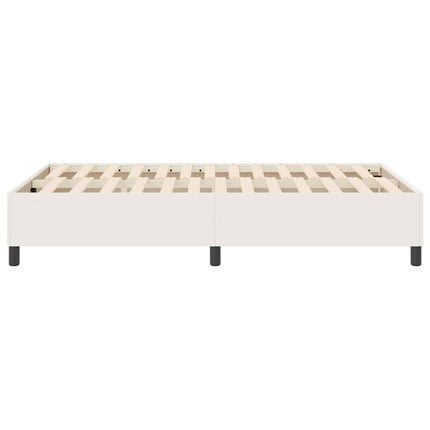 Platform sengestel Creme 120 x 200 cm Velourstof