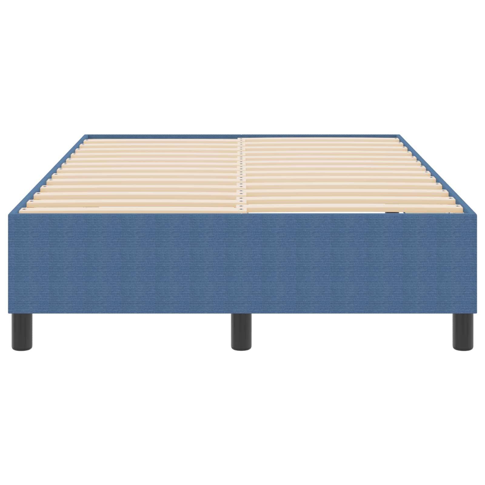 Platform sengestel Blå 120 x 200 cm Velourstof