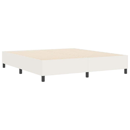 Platform sengestel Creme 180 x 200 cm Velourstof