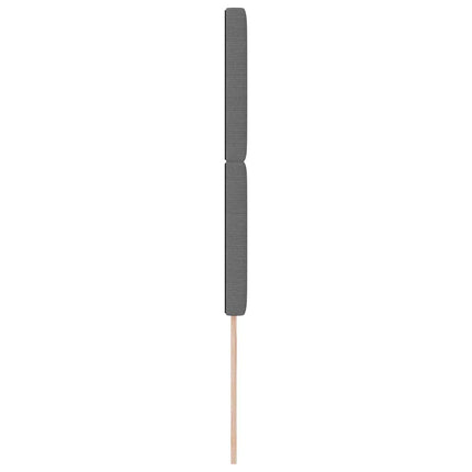 Hovedgærde Lysegrå 90 cm Velourstof