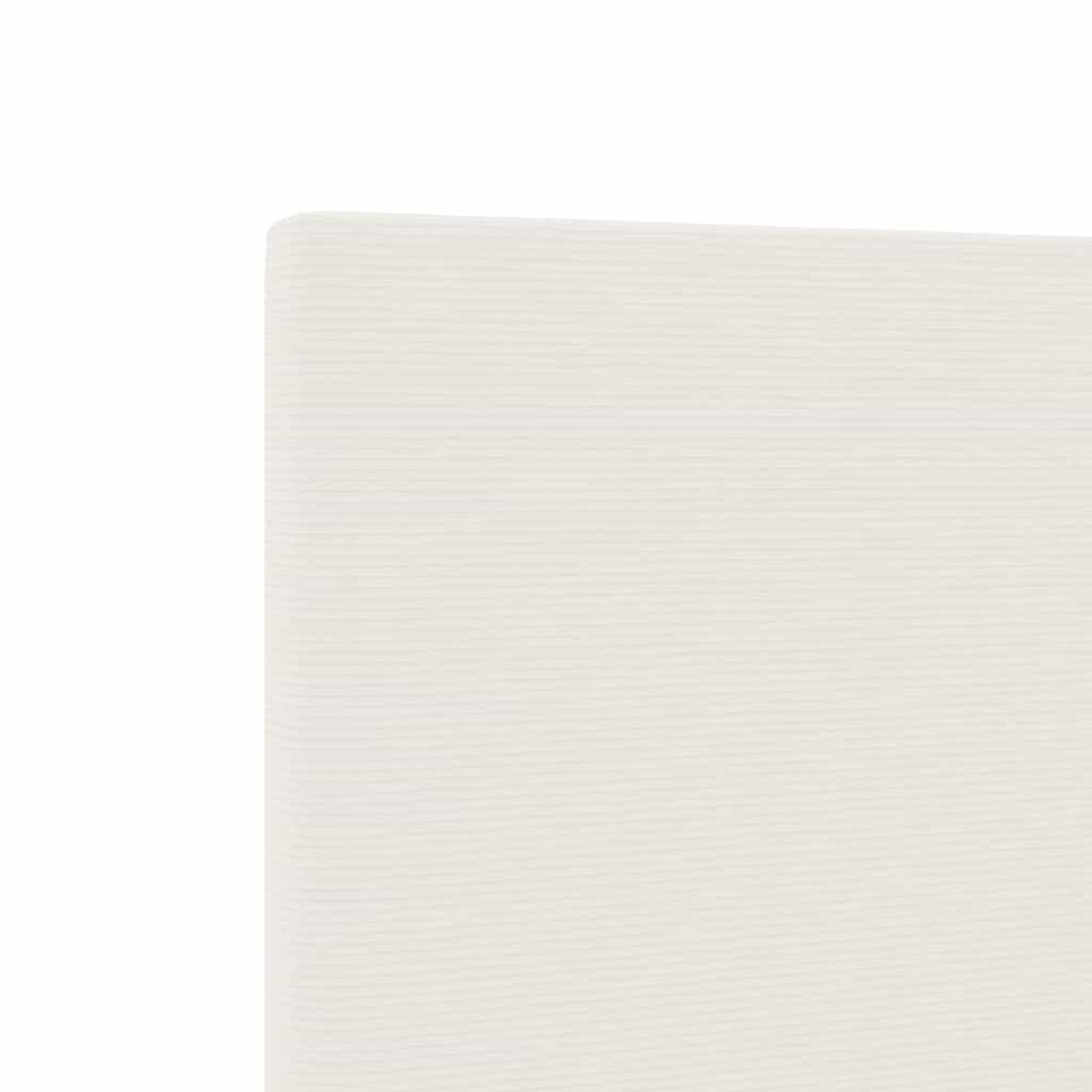 Hovedgærde Creme 90 cm Velourstof