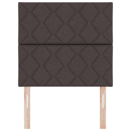 Hovedgærde Mørk Brun 90 cm Stof