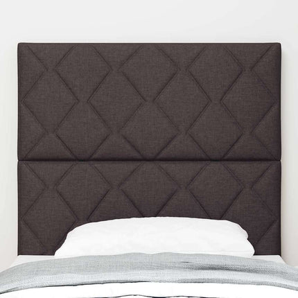 Hovedgærde Mørk Brun 100 cm Stof
