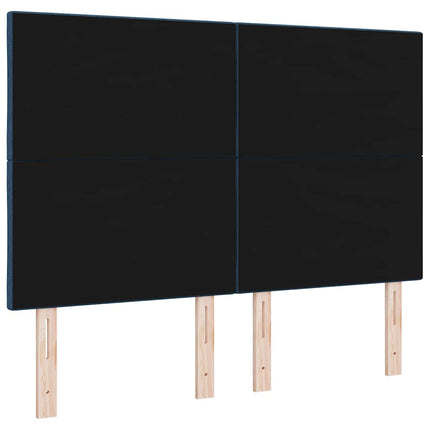 Hovedgærde Blå 144 cm Stof
