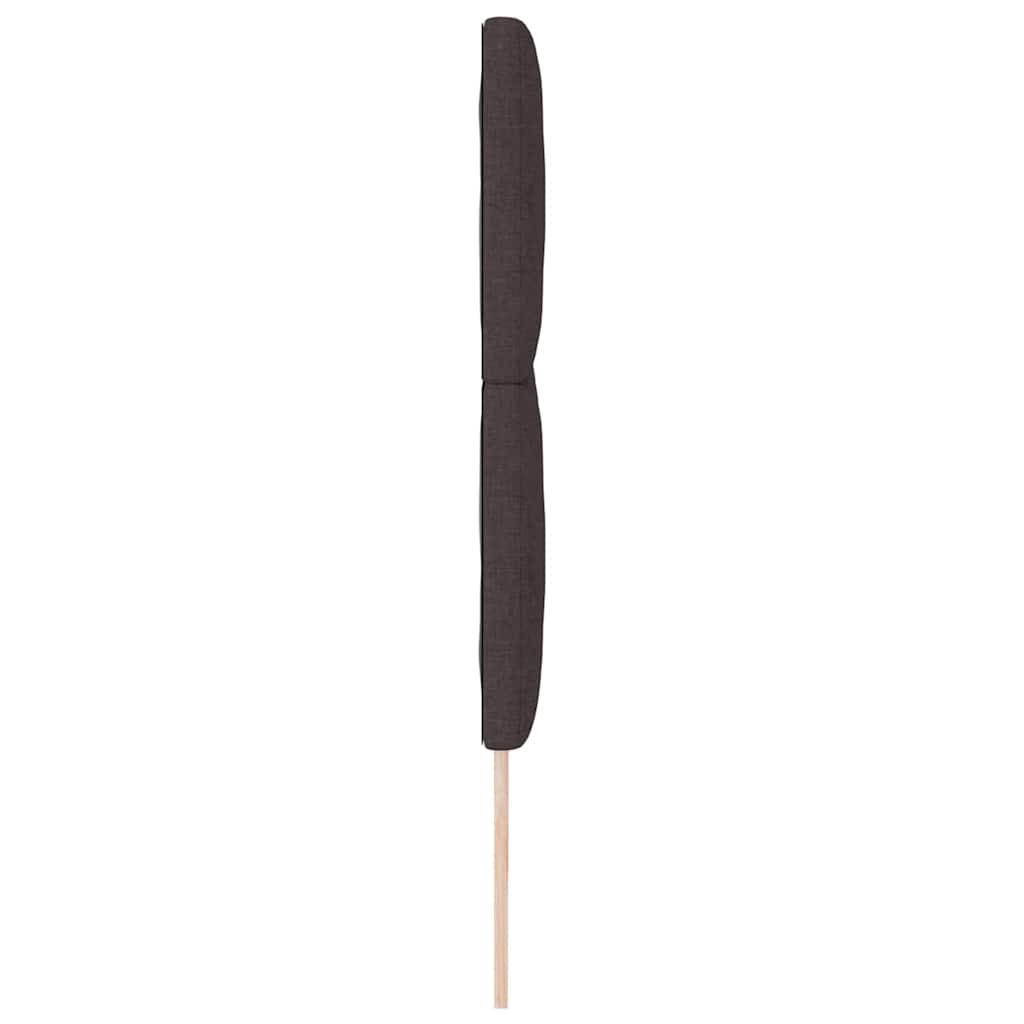 Hovedgærde Mørk Brun 200 cm Stof