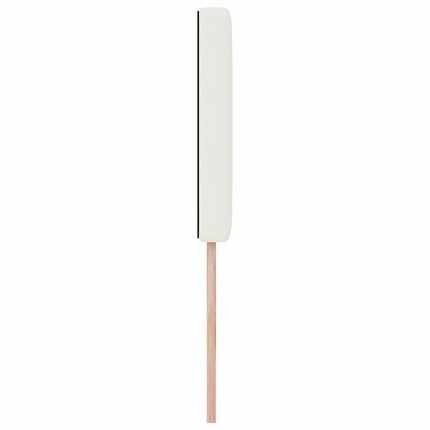 LED sengegavl med LED-lysstrimler Creme 90 cm Velourstof