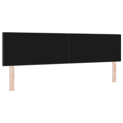 LED sengegavl med LED-lysstrimler Grå 180 cm Fløjl