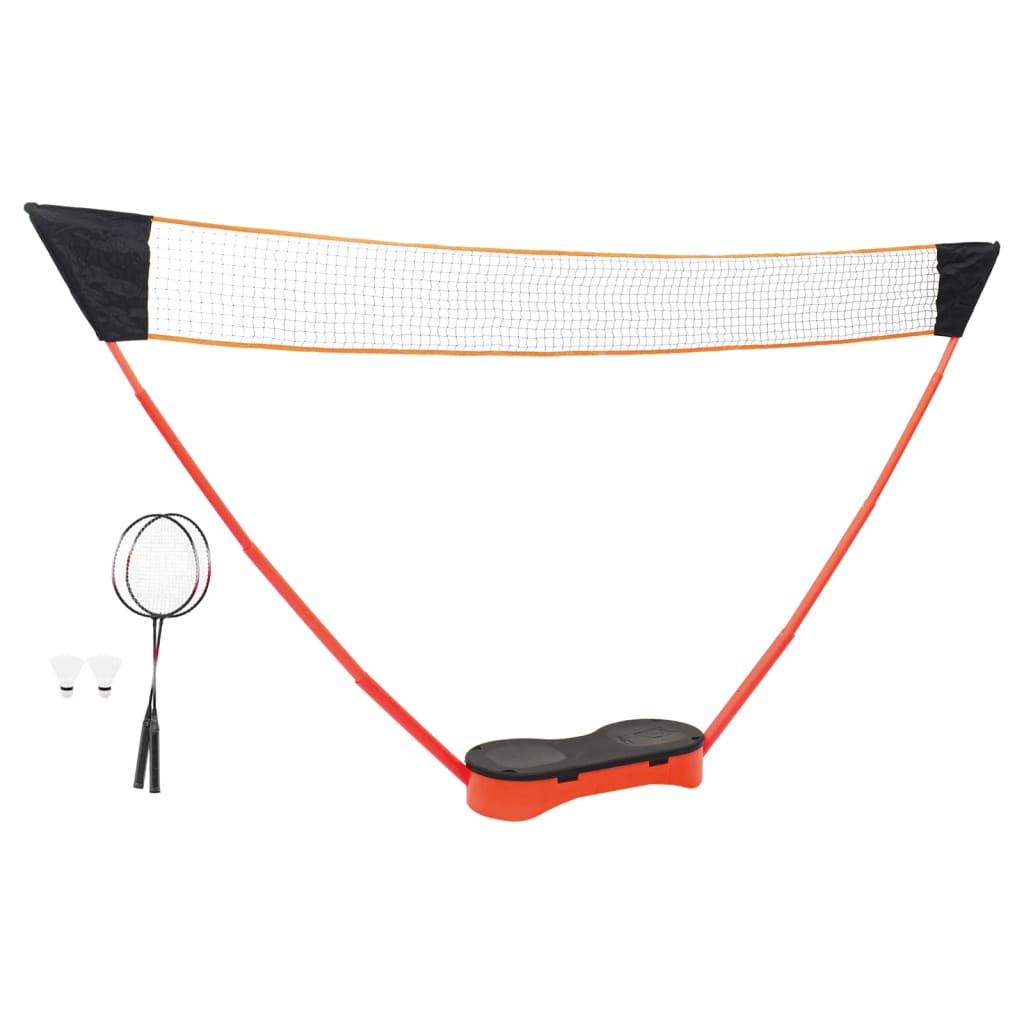 badmintonsæt 292x30x152 cm 2 ketsjere + net og opbevaringstaske