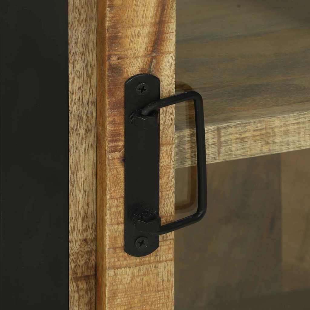 Badeværelsesmøbel sæt Vægmonteret 3 pcs Brun Massivt mangotræ