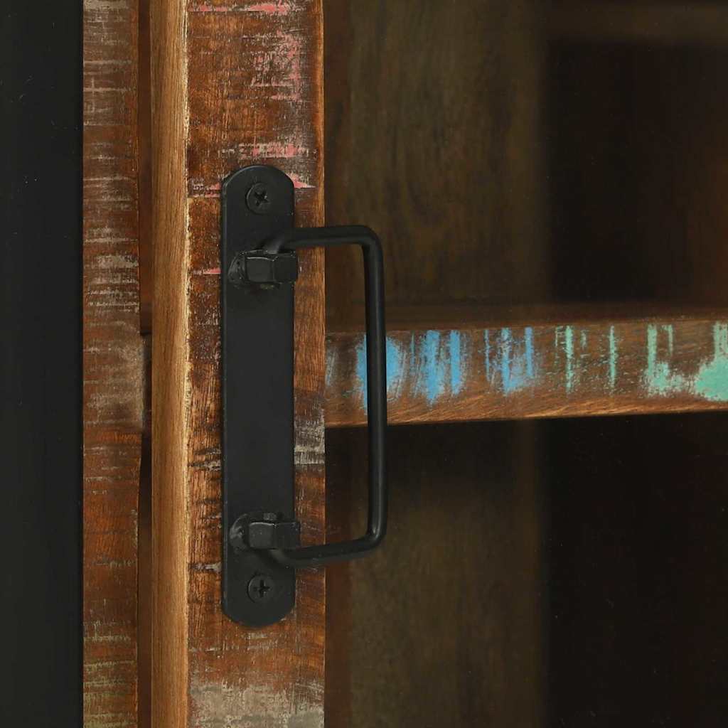 Badeværelsesmøbel sæt 3 pcs Flerfarvet Solid genvundet træ