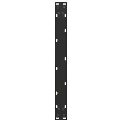 sofabordsben U-formet 2 stk. sort 70 x (30-31) cm stål