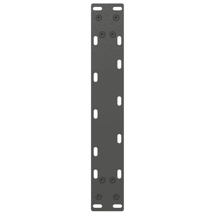 sofabordsben U-formet 2 stk. antracit 28 x (42-43) cm stål