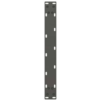 sofabordsben U-formet 2 stk. antracit 50x(42-43) cm stål