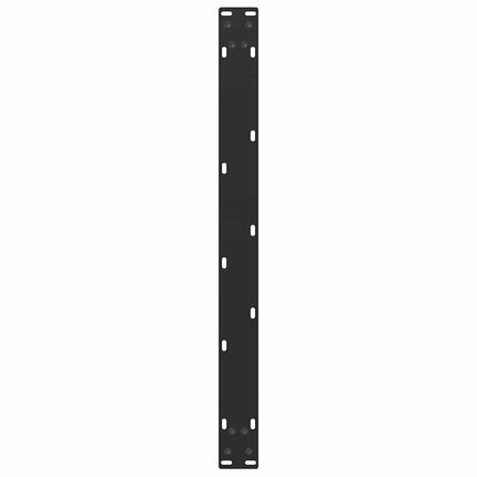 sofabordsben U-formet 2 stk. sort 60 x (42-43) cm stål