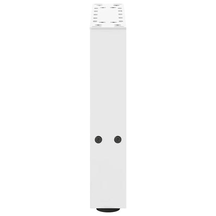 sofabordsben hvide 2 stk. 40x(30-31) cm stål