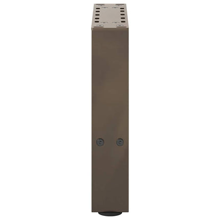 sofabordsben naturstål 2 stk. 40x(30-31) cm stål