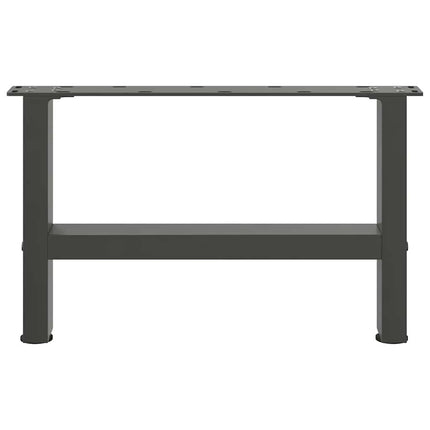 sofabordsben antracit 2 stk. 50x(30-31) cm stål