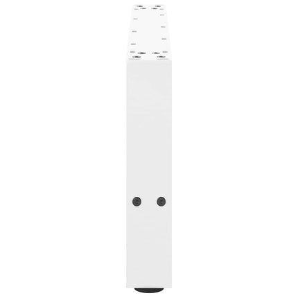 sofabordsben hvide 2 stk. 70x(30-31) cm stål