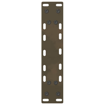 sofabordsben naturstål 2 stk. 28 x (42-43) cm stål