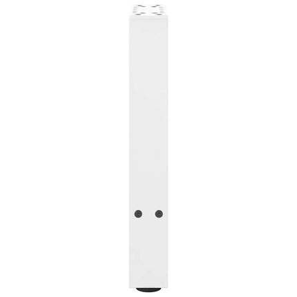 sofabordsben hvide 2 stk. 38 x (42-43) cm stål