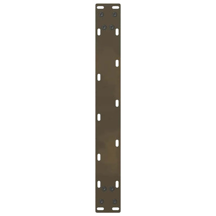 sofabordsben naturstål 2 stk. 50x(42-43) cm stål