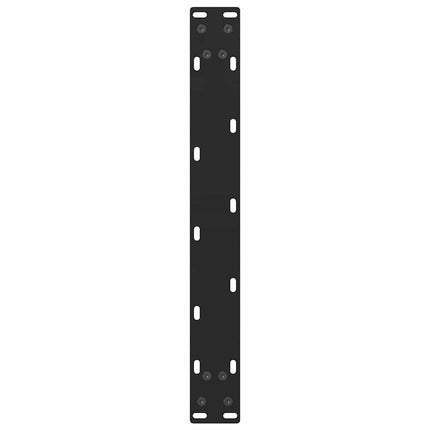 sofabordsben sort 2 stk. 60 x (42-43) cm stål