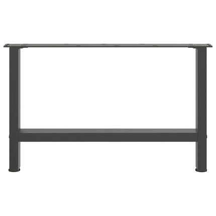 sofabordsben antracit 2 stk. 70 x (42-43) cm stål