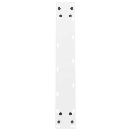 spisebordsben hvide 2 stk. 50x(72-73) cm stål