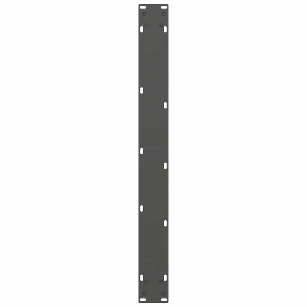 spisebordsben antracit 2 stk. 70 x (72-73) cm stål