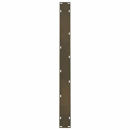 spisebordsben naturstål 2 stk. 100x(72-73) cm stål