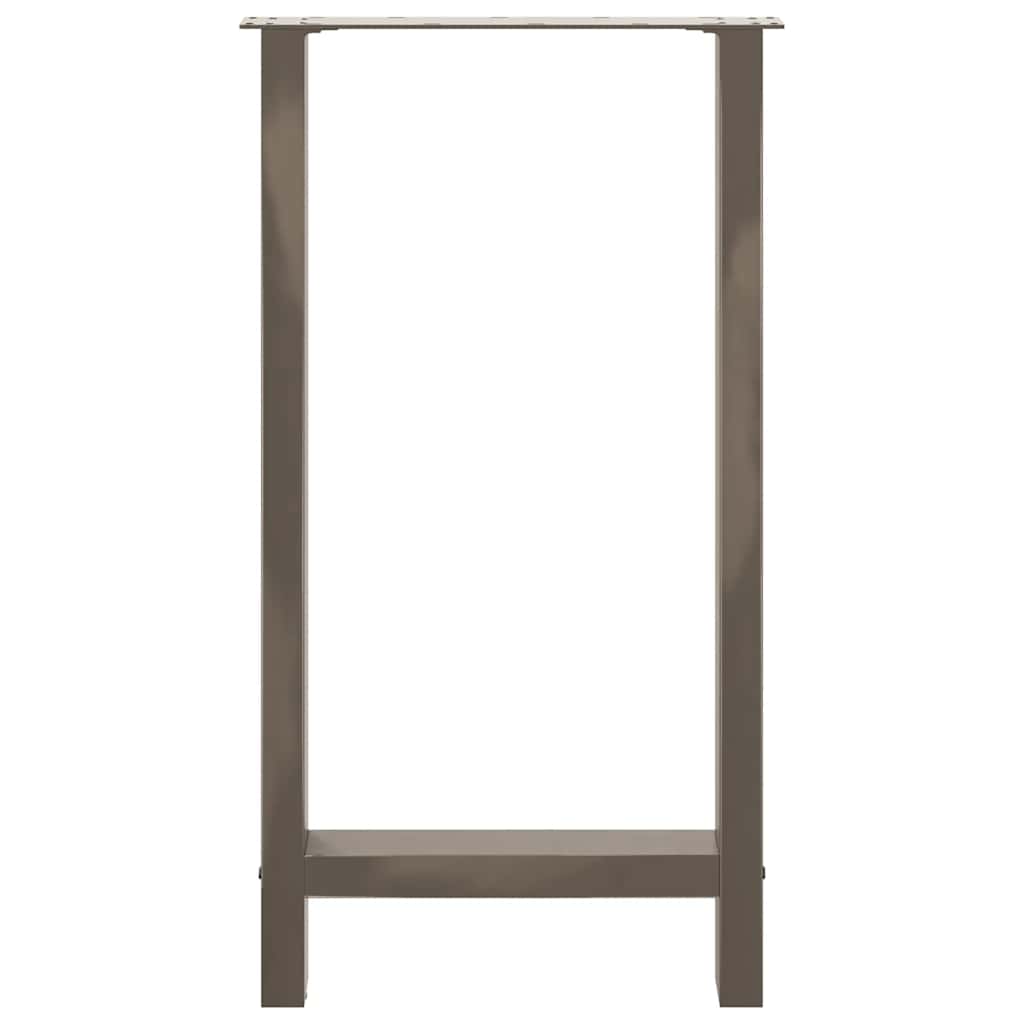 barbordsben naturstål 2 stk. 40x(90-91) cm stål