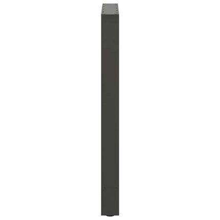 barbordsben antracit 2 stk. 60x(90-91) cm stål